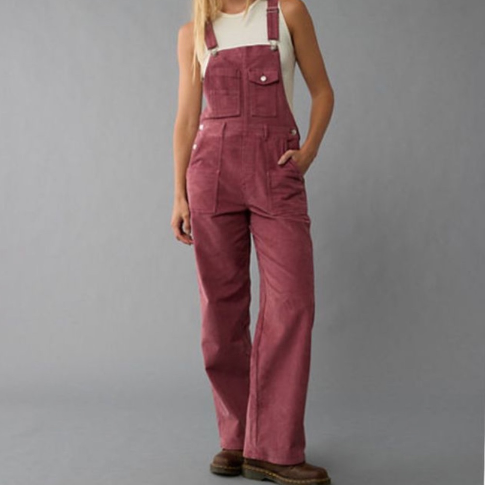 AE Cord Overalls Small